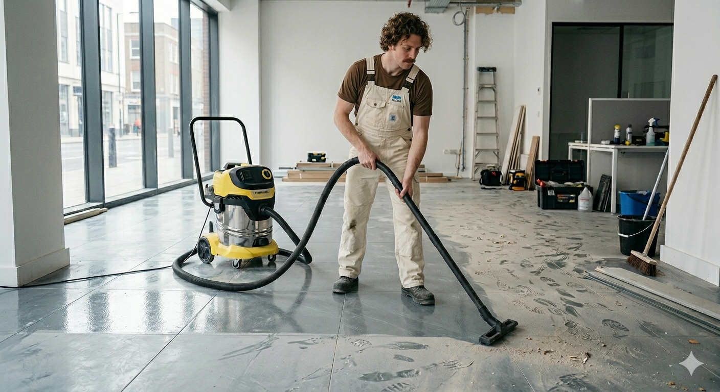 Nettoyage fin de chantier post-construction rénovation - VERTUCLEAN