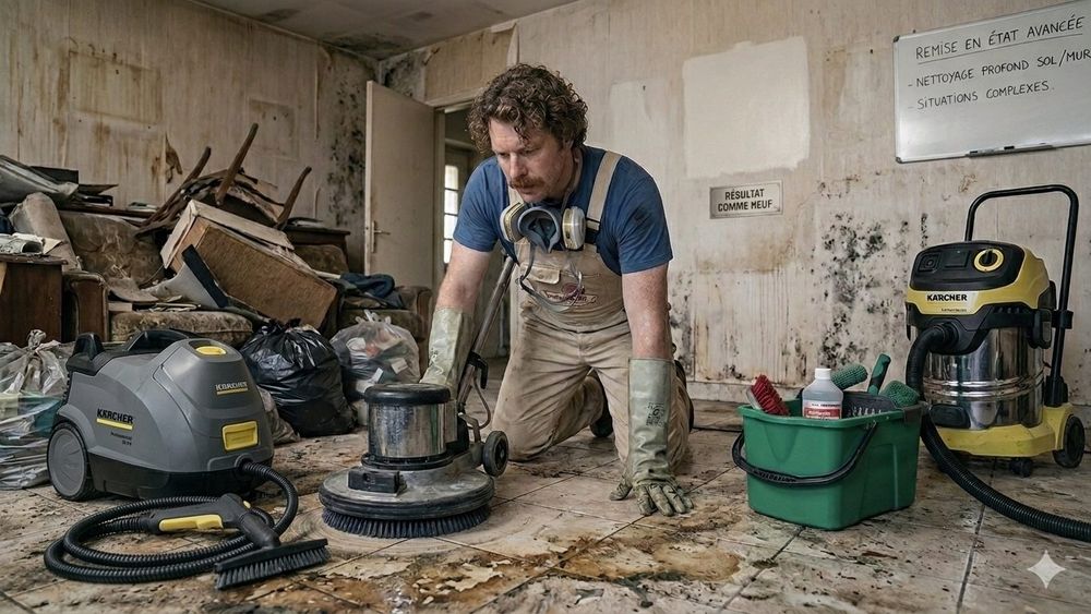 Remise en état d'un logement après une longue période d'inoccupation — VERTUCLEAN